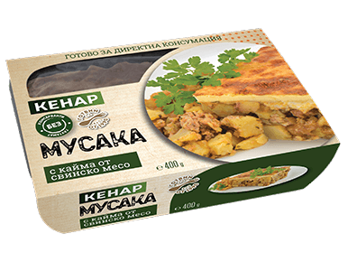 Мусака с кайма от свинско месо